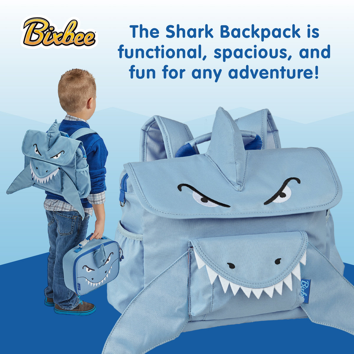 Kids Backpacks, “Shark” Backpack
