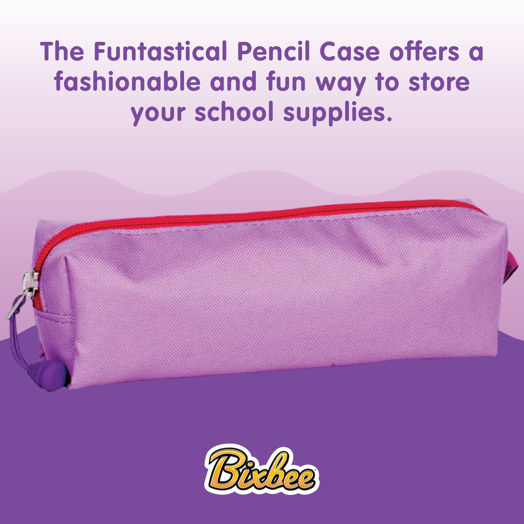 Kids Pencil Case, Signature Pencil Case Purple