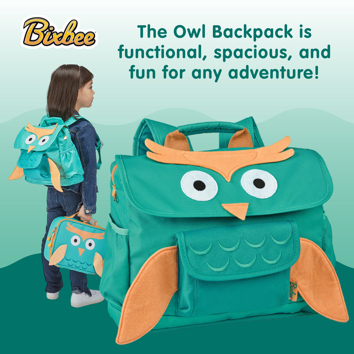 Kids Backpacks Owl Pack Backpack Bixbee   2.305001 OwlPack2 1200x1200 