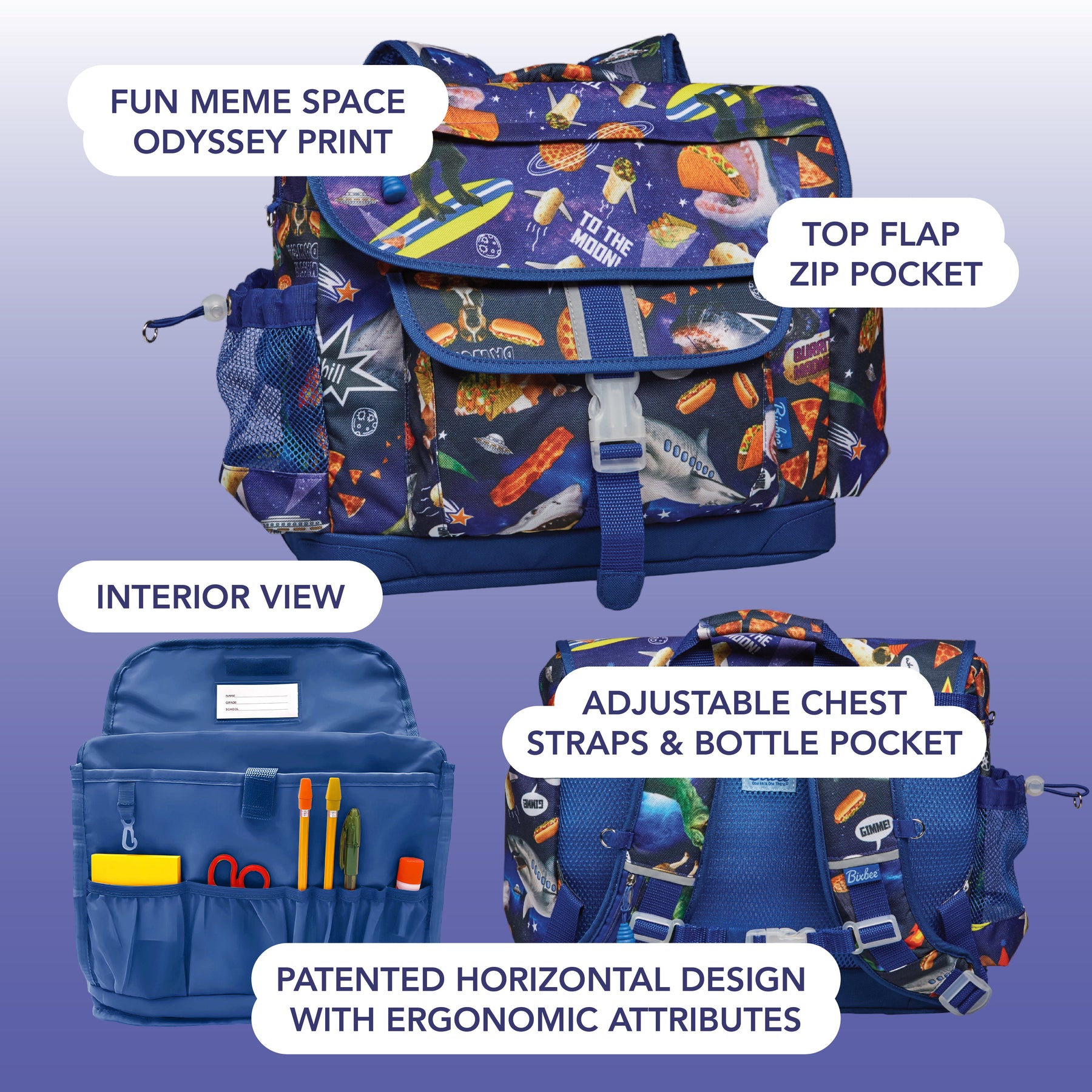 Meme Space Odyssey Backpack 